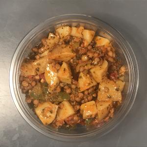 Salad : Potato, Lentils & Red Pepper